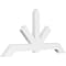 Ekena Millwork Vanguard Architectural Grade PVC Gable Bracket, 84"W x 42"H x 4"D x 6"F, 12/12 Pitch GBP084X42X0406VAN00 - alternate 1